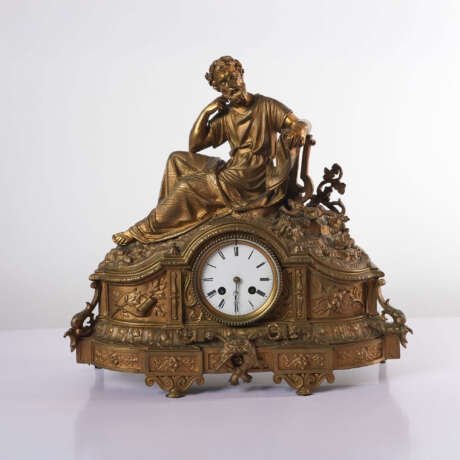 A French Gilt Mantel Clock — A Victorian Masterpiece, c.1880