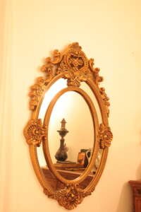 Howard Elliott Ornate Gilded Wall Mirror Designer Piece — Rococo / Louis XV Inspired