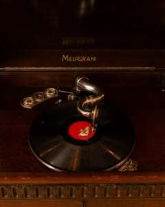 MELOGRAM — Cabinet Gramophone England, circa 1925–1930 – photo 3