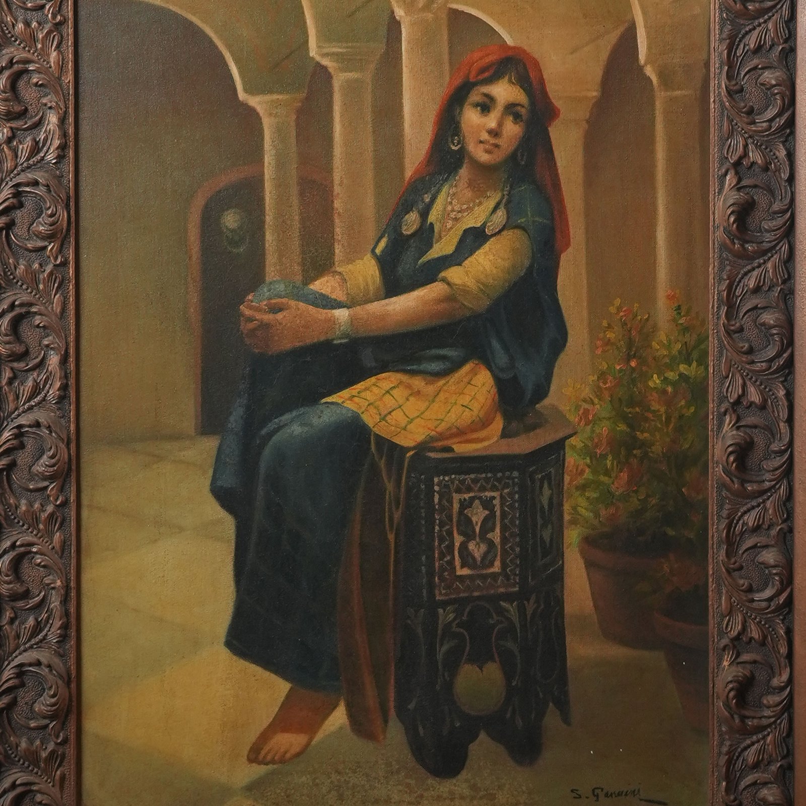 The Soulful Stillness of 20th-Century Orientalism: A Rare Work by Stjepan Ganoci – photo 5