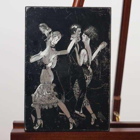 Art Deco Etched Panels: A Study in 1920s Glamour