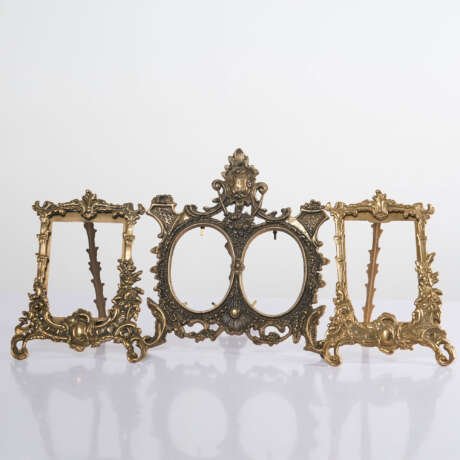 Rococo Brass Picture Frame