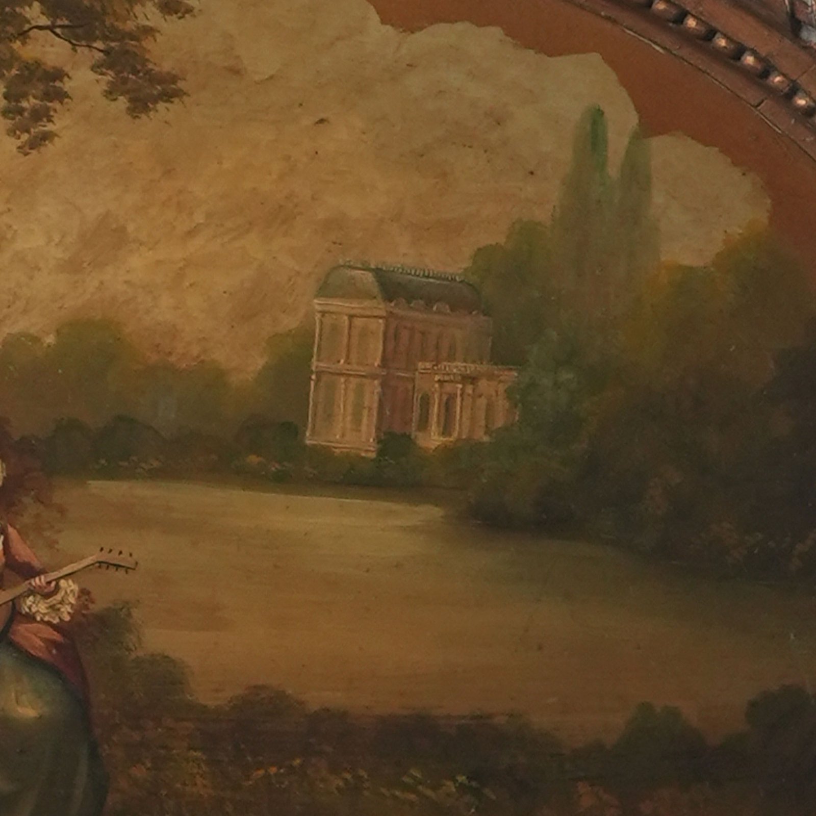 The Montanari Pastoral Portrait & Gilded Easel Panel – photo 5
