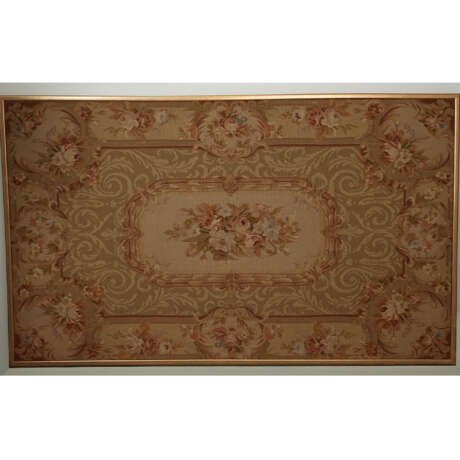 Vintage French Aubusson-Style Woven Tapestry (c. 1960)