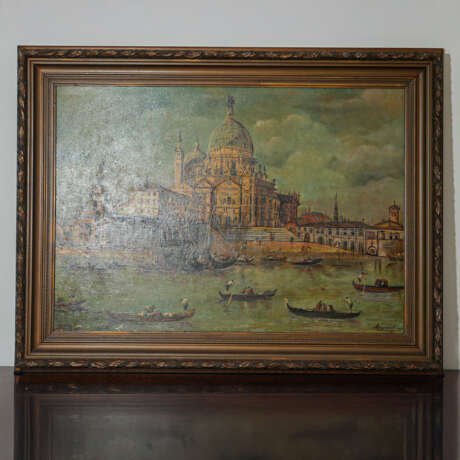 Rare Masterpiece: View of Santa Maria della Salute, Venice